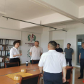 曹翃一行到我市調(diào)研道路運輸行業(yè)黨建工作