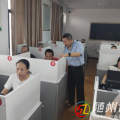 唐縣鎮(zhèn)中心學(xué)校組織國(guó)家中小學(xué)智慧平臺(tái)操作考核